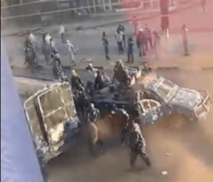 Violence in Khartoum and Omdurman at December 30, 2021 anti-coup protests